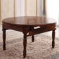 Modern Solid Wood Extendable Table Standard Brown Dining Table for Kitchen Clearhalo ' dining_table' 'Dining Tables & Seating' 'Dining Tables' 'furn' 'furn_dining_table' 'Furniture' 'furniture_dining_table' 'Kitchen & Dining Furniture' 'kitchen&dining_furn' 'kitchen' 'kitchen_dining_table' 1200x1200_4228d838-b6a4-4b11-9b54-af3e2a85fe1a