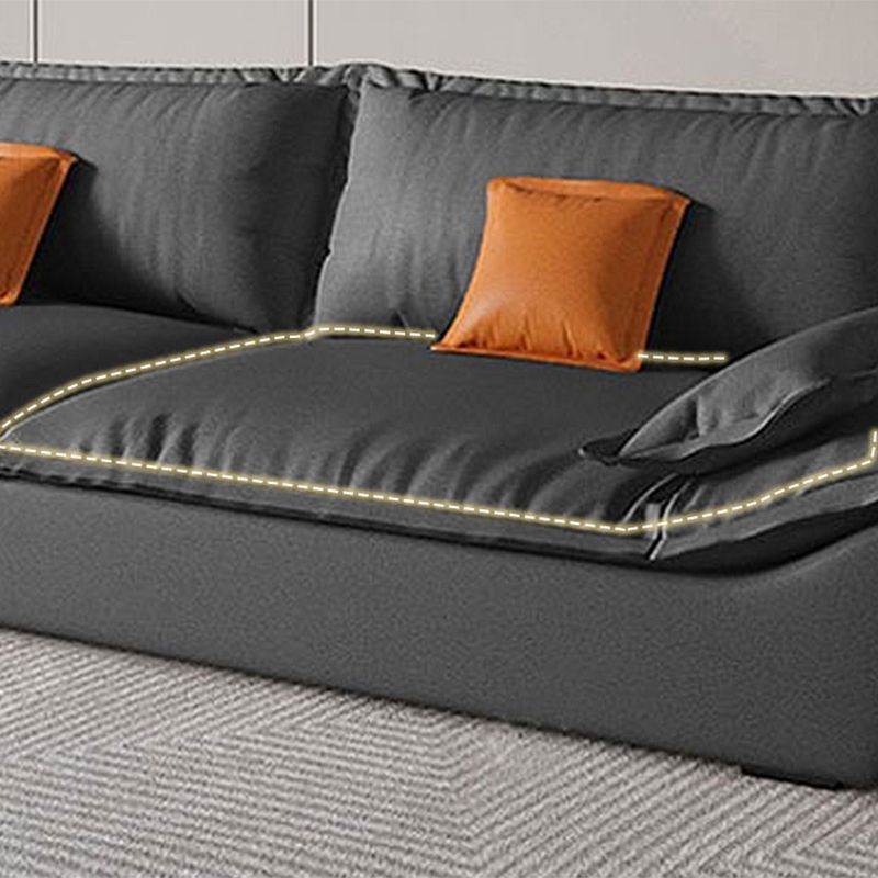 Eigentijdse woonkamer kussen bovenarmbank met 2 kussens zitplaatsen