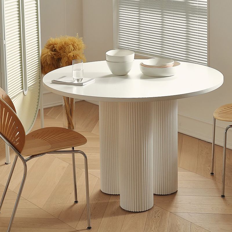 Modern Solid Wood Kitchen Dining Table Round Shape Standard Dining Table with 3 Legs Base Clearhalo ' dining_table' 'Dining Tables & Seating' 'Dining Tables' 'furn' 'furn_dining_table' 'Furniture' 'furniture_dining_table' 'Kitchen & Dining Furniture' 'kitchen&dining_furn' 'kitchen' 'kitchen_dining_table' 1200x1200_422b2844-f3ba-46d6-8e22-e87e22f5597e