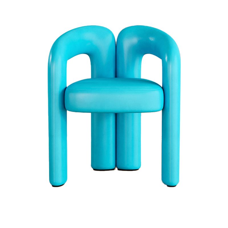 Modern Contemporary Upholstered Arm Chair Open Back Dining Chair for Dining Room Clearhalo 'Dining Chairs' 'Dining Tables & Seating' 'dining_chair' 'furn' 'furn_dining_chair' 'Furniture' 'Kitchen & Dining Furniture' 1200x1200_422e60f5-d70d-4e5e-8b18-ad7e541232a6