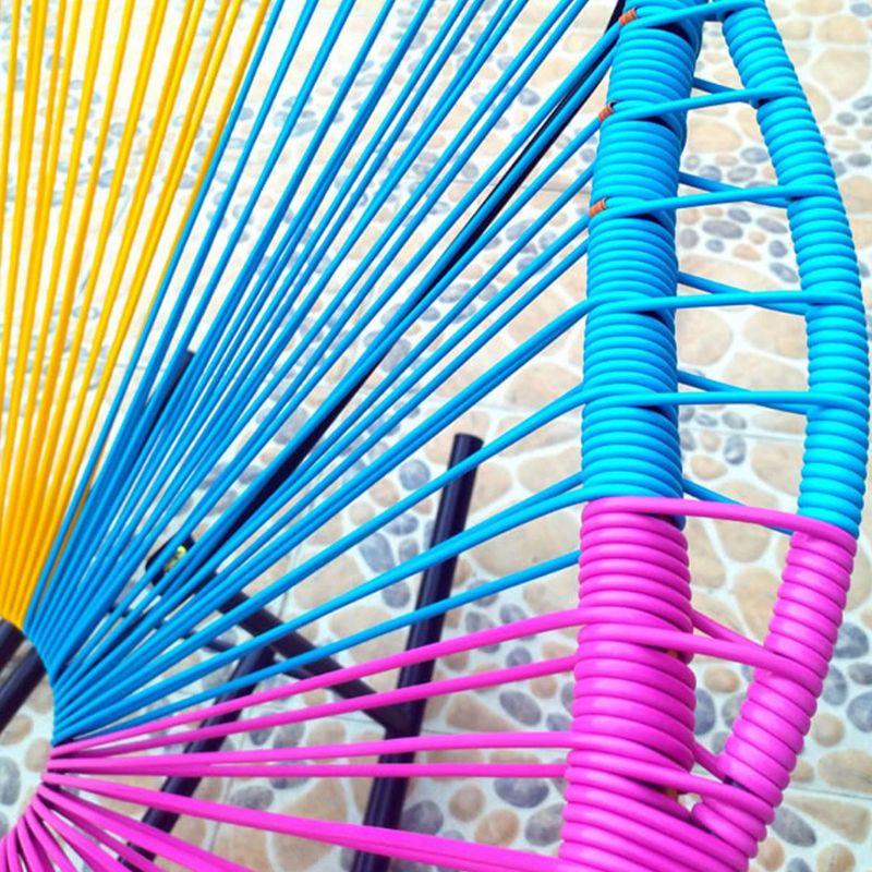 Sedia a rocciale minimalista moderna sedia a bilanciere mandrino per casa