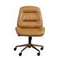 Modern Armless Office Chair Leather Tilt Mechanism No Distressing Desk Chair with Wheels Clearhalo 'furn' 'furn_office_chair' 'Furniture' 'Office Chairs' 'Office Furniture' 'office_chair' 1200x1200_42344e03-5dca-4d72-9148-03722426a604