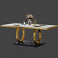 Metal Traditional Luxury Rectangle Table Sintered Stone Table with Pedestal Base Clearhalo ' dining_table' 'Dining Tables & Seating' 'Dining Tables' 'furn' 'furn_dining_table' 'Furniture' 'furniture_dining_table' 'Kitchen & Dining Furniture' 'kitchen&dining_furn' 'kitchen' 'kitchen_dining_table' 1200x1200_423659a5-bebd-4f79-bbd1-5800f2074a2d