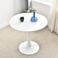 Modern Manufactured Wood Tulip Table Matte Finish Round Dining Table Clearhalo 'Dining Tables & Seating' 'Dining Tables' 'dining_table' 'furn' 'furn_dining_table' 'Furniture' 'furniture_dining_table' 'Kitchen & Dining Furniture' 'kitchen' 'kitchen_dining_table' 1200x1200_423afd8f-1778-44fb-8dea-84b9239ad54b