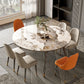Contemporary Stone Dining Set 1/2/5/7 Pieces Dining Furniture for Home Clearhalo 'Dining Room Sets' 'Dining Tables & Seating' 'dining_room_set' 'furn' 'furn_dining_room_set' 'Furniture' 'Kitchen & Dining Furniture' 1200x1200_423c553d-0cf9-47cf-b7cf-4443399e433a