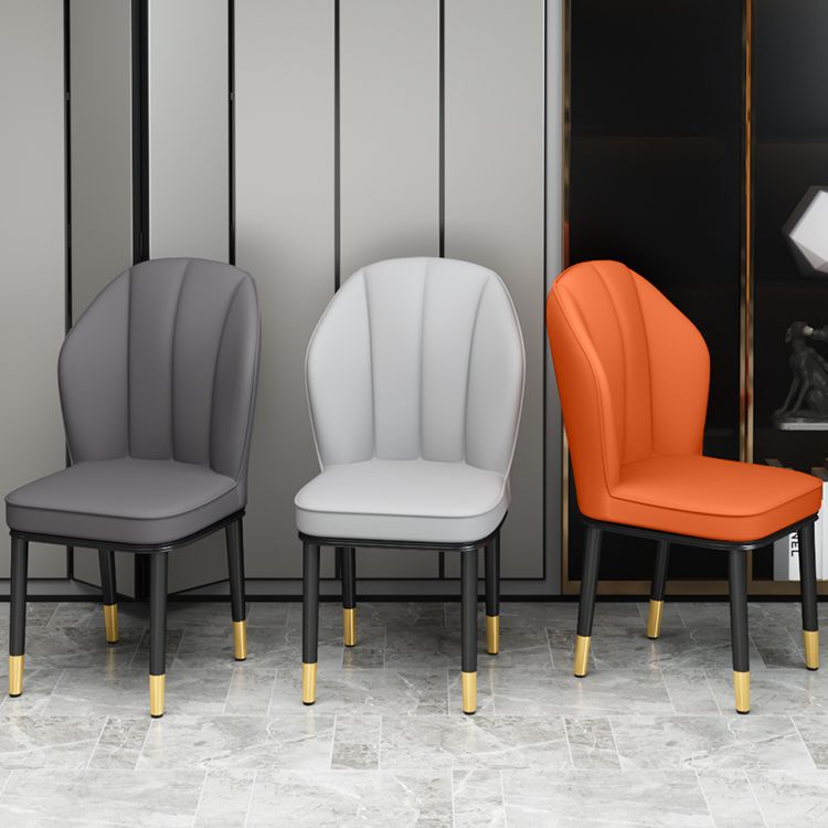 European Glam Style Metal Chairs Kitchen Dining Room Wingback Side Chair Set Clearhalo ' kitchen&dining_furn' 'Dining Chairs' 'Dining Tables & Seating' 'dining_chair' 'furn' 'furn_dining_chair' 'Furniture' 'furniture_dining_chair' 'Kitchen & Dining Furniture' 'kitchen' 1200x1200_423ea0a1-3691-42a1-86b5-c04cf6d9433d