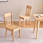 Contemporary Design Dining Chairs Slat Back Wood Side Dining Chairs Clearhalo ' kitchen&dining_furn' 'Dining Chairs' 'Dining Tables & Seating' 'dining_chair' 'furn' 'furn_dining_chair' 'Furniture' 'furniture_dining_chair' 'Kitchen & Dining Furniture' 'kitchen' 1200x1200_42408e56-a226-4670-8a35-38b04dc75b1e