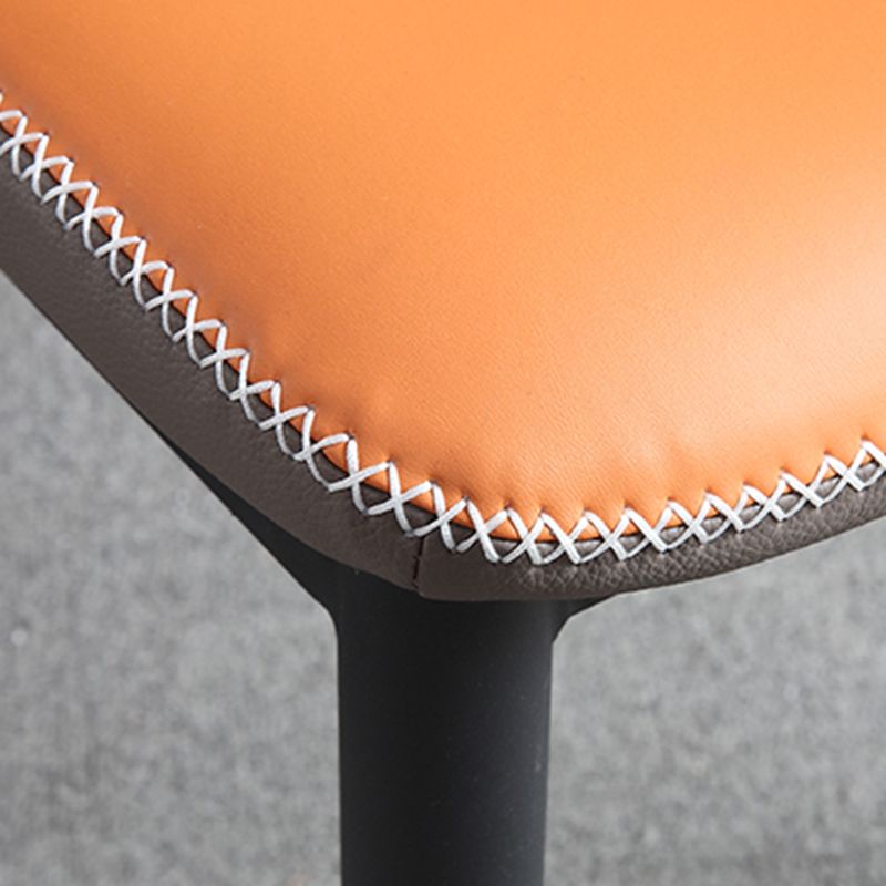 Sedie laterali di wingback in fico cucina da pranzo sedie senza braccio