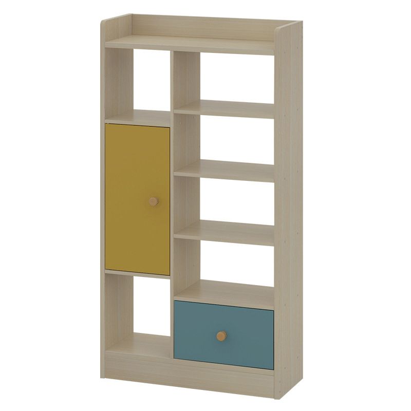 Contemporary Vertical Open Shelf Bookcase Engineered Wood Home Book Shelf with Shelves Clearhalo 'Bookcases' 'furn' 'furn_bookcases' 'Furniture' 'Office Furniture' 1200x1200_424a1edd-950c-4038-9c8a-5d16861f5ca9