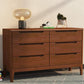 Contemporary Chest Home Rubber Wood Storage Chest with Drawers Clearhalo 'Bedroom Furniture' 'Dressers & Chests' 'dressers_chests' 'furn' 'furn_dressers_chests' 'Furniture' 1200x1200_424e6fc2-432f-4ac5-b6db-7c2b8ac12e22