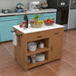 Contemporary Stationary Kitchen Island Set Sintered Stone Kitchen Island Set