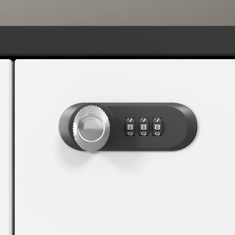 Archivo de metal Archivo contemporáneo Archivo resistente al fuego con bloqueo y almacenamiento