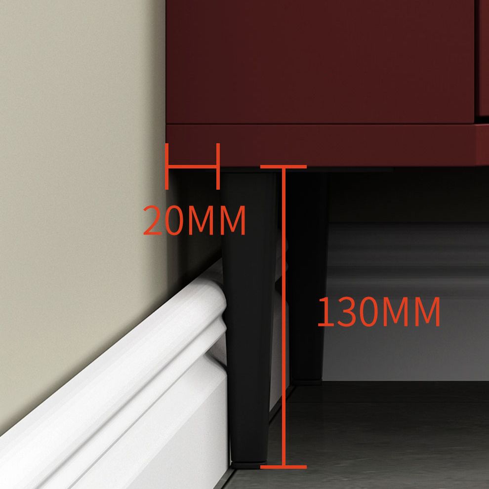 Modern MDF Server Buffet Living Room Glass Doors Cabinet Buffet for ...