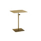 Stainless Steel Pedestal Cocktail Table Round/ Square Top Coffee Table Clearhalo 'Coffee & Accent Tables' 'Coffee Tables' 'coffee_tables' 'furn' 'furn_coffee_tables' 'Furniture' 'Living Room Furniture' 1200x1200_42582991-1106-4fac-ba79-301ade0fe1c7