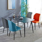 Contemporary Metal Dining Room Chair Wingback Armless Chair for Restaurant Use Clearhalo ' kitchen&dining_furn' 'Dining Chairs' 'Dining Tables & Seating' 'dining_chair' 'furn' 'furn_dining_chair' 'Furniture' 'furniture_dining_chair' 'Kitchen & Dining Furniture' 'kitchen' 1200x1200_425958ac-edf8-41d1-a827-e8b3b81df9d7