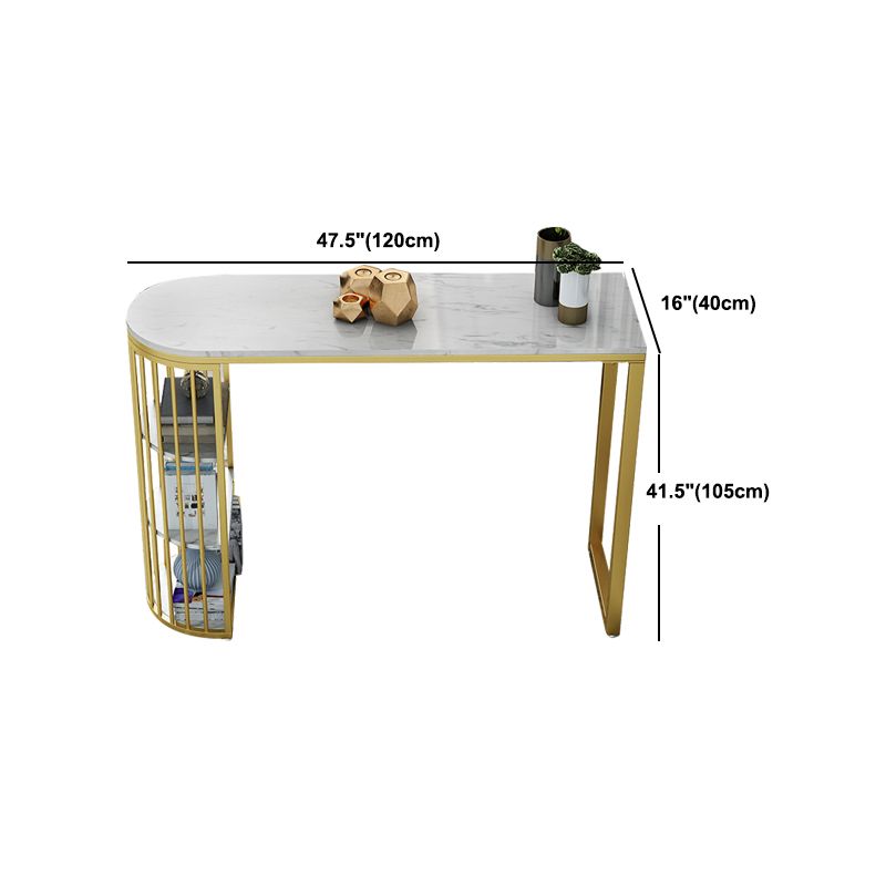 Juego de mesa de pub blanco y dorado, mesa y taburetes de interior modernos de 1/2/3 piezas