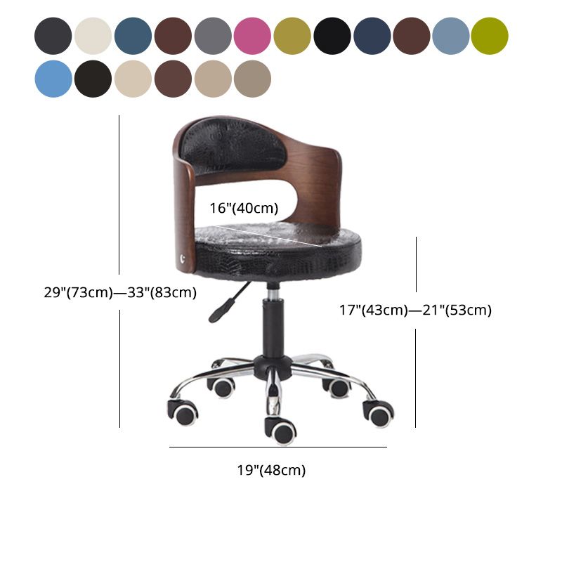 Modern Rotatable Adjustable Counter Stool Steel Bar Stool with Cushion Clearhalo 'Bar Furniture' 'Bar Stools' 'bar_stools' 'furn' 'furn_bar_stools' 'furniture_bar_stools' 'Kitchen & Dining Furniture' 'kitchen&dining_furn' 'kitchen' 'kitchen_furn' Furniture' 1200x1200_425feb68-52dc-4d91-bbd3-4be6f27af0d0