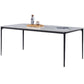 Ensemble de Table à manger en pierre frittée, 1/4/5 pièces, chaises à manger modernes à oreilles