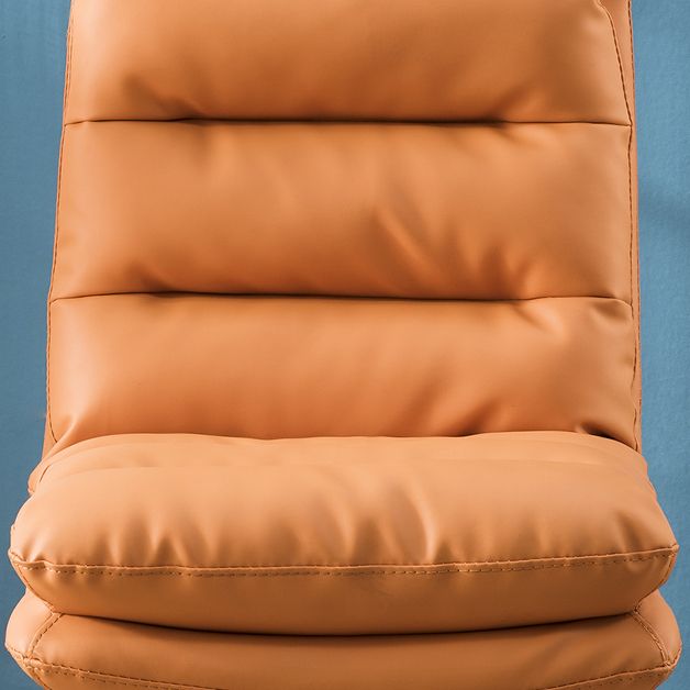 Mid Back Armless Desk Chair Modern Faux Leather Office Chair Clearhalo 'furn' 'furn_office_chair' 'Furniture' 'Office Chairs' 'Office Furniture' 'office_chair' 1200x1200_4263171a-72d9-4731-9da8-d171d2d71391