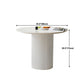 Round Standard Height Dining Table Modern Stone and Metal White Dinette Table Clearhalo 'Dining Tables & Seating' 'Dining Tables' 'dining_table' 'furn' 'furn_dining_table' 'Furniture' 'furniture_dining_table' 'Kitchen & Dining Furniture' 1200x1200_4263ffbd-87c2-40df-a3a5-1b5f51737c3c