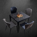 Industrial Square 35.5'' Dining Table Stone Extendable Dining Room Collection Clearhalo ' dining_table' 'Dining Tables & Seating' 'Dining Tables' 'furn' 'furn_dining_table' 'Furniture' 'furniture_dining_table' 'Kitchen & Dining Furniture' 'kitchen&dining_furn' 'kitchen' 'kitchen_dining_table' 1200x1200_42652545-3a24-4081-b604-d817598e9ba9