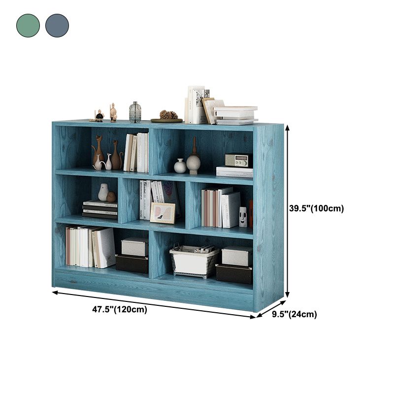 Bookshelf Floor Open Bedroom Storage Cabinet Living Room Lattice Locker Modern Bookcase