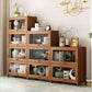 Brown Modern Standard Bookcase Manufactured Wood Bookcase with Door for Home Clearhalo 'Bookcases' 'furn' 'furn_bookcases' 'Furniture' 'furniture_bookcases' 'kitchen' 'kitchen_bookcases' 'Living Room Furniture' 'Office Furniture' 1200x1200_4266227c-2c72-4b24-8eb8-2558b1b5b48e