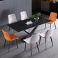 Contemporary Style Dining Chair Armless Kitchen Side Chairs with Metal Legs Clearhalo ' kitchen&dining_furn' 'Dining Chairs' 'Dining Tables & Seating' 'dining_chair' 'furn' 'furn_dining_chair' 'Furniture' 'furniture_dining_chair' 'Kitchen & Dining Furniture' 'kitchen' 1200x1200_42679bdb-66e4-47ff-aee5-ef5230c22a9e