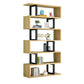 Scandinavian Wood Open Back Shelf Bookcase with Shelves for Home Office Clearhalo 'Bookcases' 'furn' 'furn_bookcases' 'Furniture' 'Office Furniture' 1200x1200_42697ee2-4c79-42ad-b055-c40477b2779a