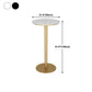 Glam Style Marble Top Counter Table Gold Base Bar Table for Living Room 42-inch Height Clearhalo 'Bar Furniture' 'Bar Tables' 'bar_tables' 'furn' 'furn_bar_tables' 'Furniture' 'furniture_bar_tables' 'Kitchen & Dining Furniture' 'kitchen&dining_furn' 'kitchen' 1200x1200_4269e35b-3ec7-4450-9632-d374c25d2046