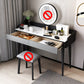 Vanity in legno ingegnerizzato contemporaneo 37,8 "H Vanity set con sgabello