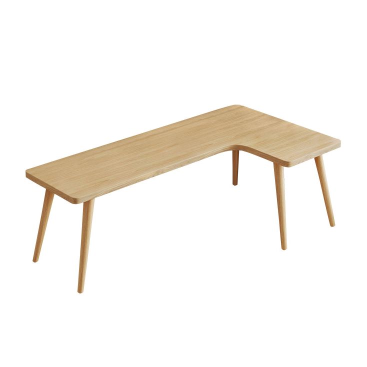 Modern Solid Wood Writing Desk L-Shape Office Desk for Office Clearhalo 'furn' 'furn_office_desk' 'Furniture' 'Office Desks' 'Office Furniture' 'office_desk' 1200x1200_426e2c00-6404-4d00-9bd7-09e9a86c96e8