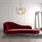 Glam Chaise Lounge Couch Rolled Arm Chaise Lounge for Bedroom Clearhalo 'Chairs & Seating' 'Chaise Lounge' 'chaise_lounge' 'furn' 'furn_chaise_lounge' 'Furniture' 'Living Room Furniture' 1200x1200_426f3498-c9b3-4a64-8741-dd03f3bc29c1