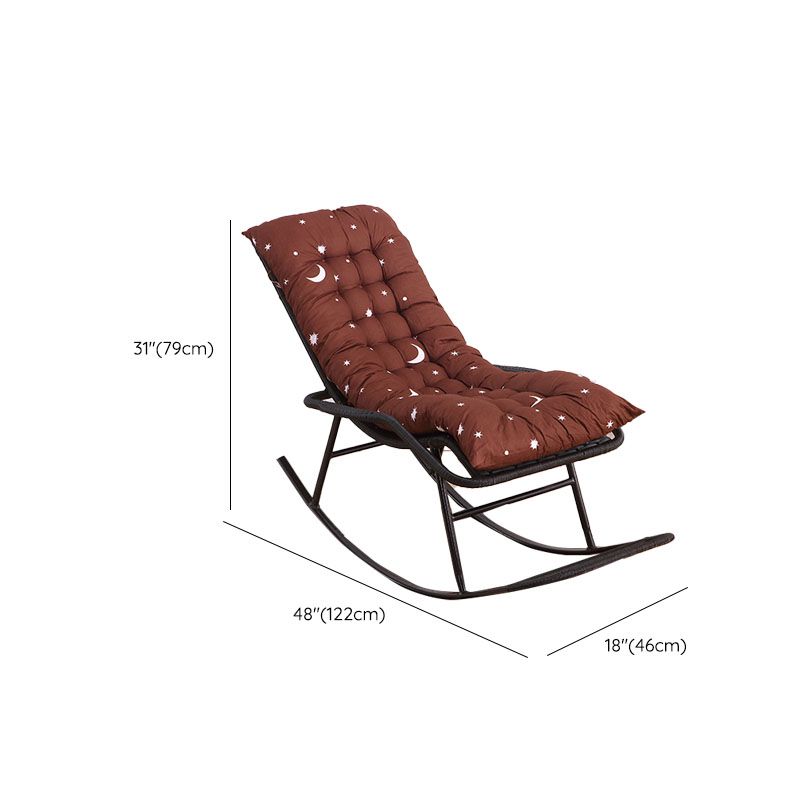 Mid Century Modern Style Rocking Chair Single Indoor Rocking Chair with Cushion Clearhalo 'Chairs & Seating' 'furn' 'furn_rocking_chairs' 'Furniture' 'Living Room Furniture' 'Rocking Chairs' 'rocking_chairs' 1200x1200_4273801c-2440-42d1-b41a-8eee09d96ea3