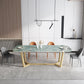 Metal Traditional Luxury Rectangle Indoor Table Sintered Stone Table with Trestle Clearhalo ' dining_table' 'Dining Tables & Seating' 'Dining Tables' 'furn' 'furn_dining_table' 'Furniture' 'furniture_dining_table' 'Kitchen & Dining Furniture' 'kitchen&dining_furn' 'kitchen' 'kitchen_dining_table' 1200x1200_42740219-bd6e-4391-b0dc-ab707db406a0