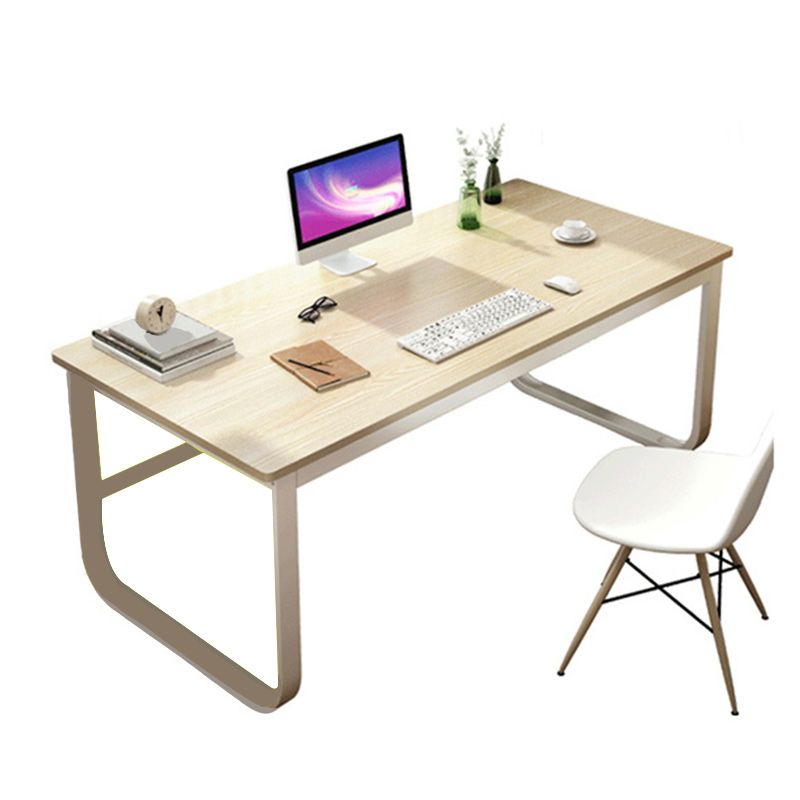 Industrial Office Desk Five-Tone Color Rectangular Modern Writing Desk Clearhalo 'Furniture' 'furniture_office_desk' 'Office Desks' 'Office Furniture' 'office_desk' 1200x1200_427816f0-6092-443c-9cc6-84946a1bd749