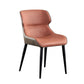 Industriële armloze eetkamerstoelen Faux Leather Wingback zijstoel