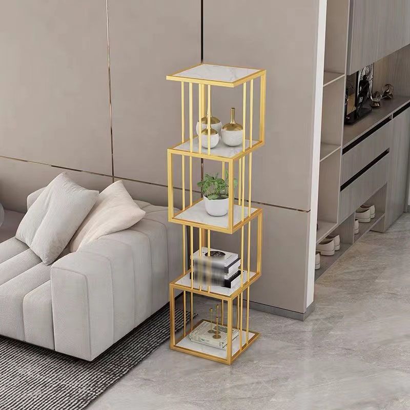 Open Vertical Etagere Bookshelf Industrial Iron Frame Manufactured Wood Shelf Bookshelf Clearhalo 'Bookcases' 'furn' 'furn_bookcases' 'Furniture' 'furniture_bookcases' 'kitchen' 'kitchen_bookcases' 'Living Room Furniture' 'Office Furniture' 1200x1200_427c43e1-5a28-4855-8508-298a84a2a7c3