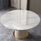 Sintered Stone Top Round Table for Restaurant Luxury Dining Table with Pedestal Base Clearhalo ' dining_table' 'Dining Tables & Seating' 'Dining Tables' 'furn' 'furn_dining_table' 'Furniture' 'furniture_dining_table' 'Kitchen & Dining Furniture' 'kitchen&dining_furn' 'kitchen' 'kitchen_dining_table' 1200x1200_427d3e4b-5d18-4b49-8bff-a120033a03a7