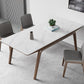 Modern Style Rectangle Table Sintered Stone Table with Wooden Legs for Home Use Clearhalo 'Dining Tables & Seating' 'Dining Tables' 'dining_table' 'furn' 'furn_dining_table' 'Furniture' 'Kitchen & Dining Furniture' 1200x1200_427fb1f8-d7f3-48b2-8759-8e193e1f75e0