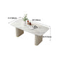 Nordic 1/2/5/6/7 Pieces Dining Set Rectangle Table and Leather Chairs Dinette Set Clearhalo 'Dining Room Sets' 'Dining Tables & Seating' 'dining_room_set' 'furn' 'furn_dining_room_set' 'Furniture' 'furniture_dining_room_set' 'Kitchen & Dining Furniture' 'kitchen&dining_furn' 'kitchen' 1200x1200_4280171e-e523-40fe-a709-4d0f915138b2