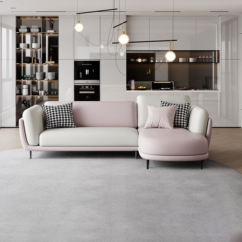 37,8 "H FAUX CUIR SOFFRAGE ÉVALABLE SOFA et chaise pour le salon