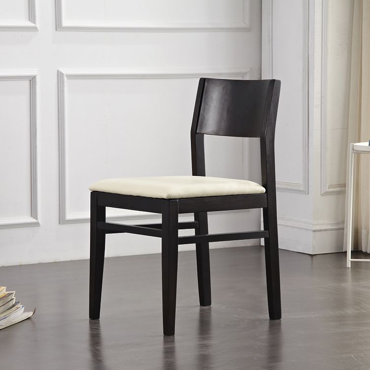 Contemporary Solid Wood Armless Dining Chairs Open Back Dining Side Chair Clearhalo ' kitchen&dining_furn' 'Dining Chairs' 'Dining Tables & Seating' 'dining_chair' 'furn' 'furn_dining_chair' 'Furniture' 'furniture_dining_chair' 'Kitchen & Dining Furniture' 'kitchen' 1200x1200_4287f85b-49bd-4ae3-a8f0-fa3a5224dcde