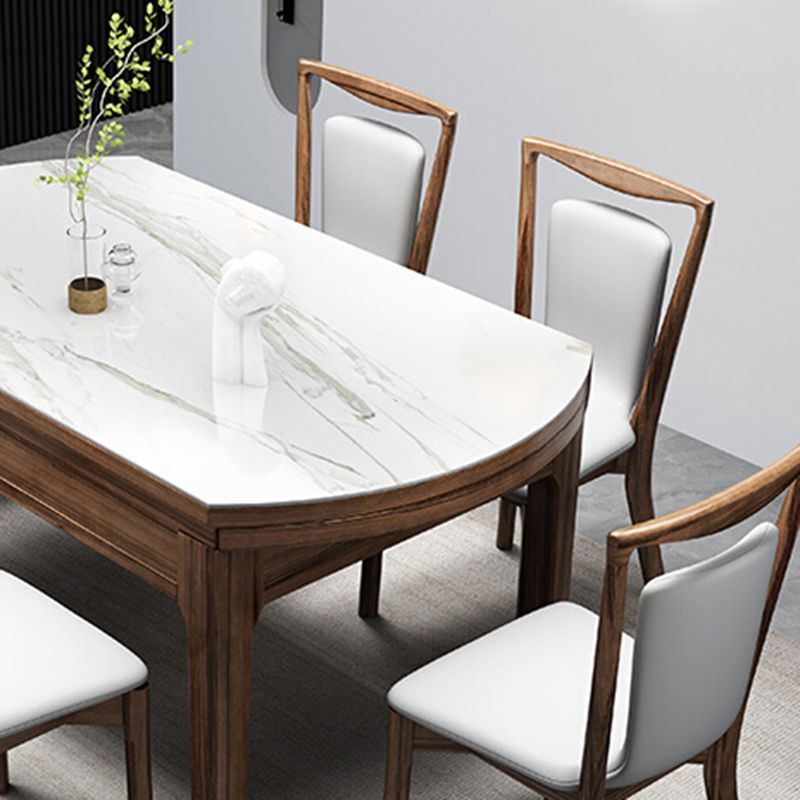 Contemporary 1/2/7 Pieces Furniture Round Stone Dining Set for Restaurant Clearhalo 'Dining Room Sets' 'Dining Tables & Seating' 'dining_room_set' 'furn' 'furn_dining_room_set' 'Furniture' 'Kitchen & Dining Furniture' 1200x1200_42885c44-ec64-4533-a655-7e7170ada7bf