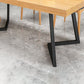 Industrial Natural Dining Set Rectangle 1/2/4/5/6/7 Pieces Dinette Set Clearhalo 'Dining Room Sets' 'Dining Tables & Seating' 'dining_room_set' 'furn' 'furn_dining_room_set' 'Furniture' 'Kitchen & Dining Furniture' 1200x1200_4289e8eb-6da1-43be-a168-30fd1ef517bb