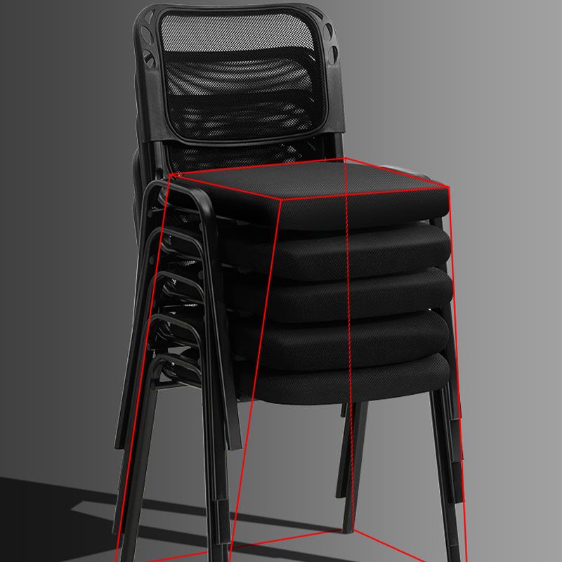Silla de oficina sin aferencia de conferencia de malla moderna