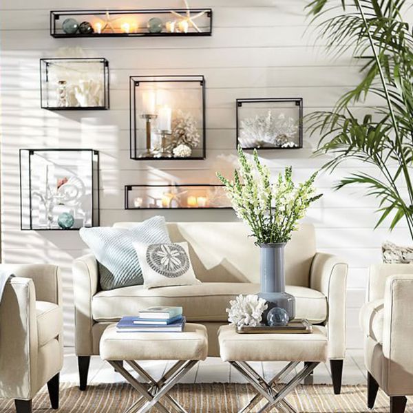 Estante de metal estantería de estantería montada en la pared industrial para la oficina