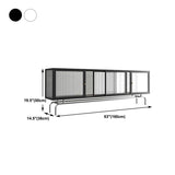 Industrial Home TV Cabinet Metal Enclosed TV Storage with Metal Legs Clearhalo 'furn' 'furn_tv_stands_entertainment_centers' 'Furniture' 'Living Room Furniture' 'TV Stands & Entertainment Centers' 'TV Stands & Media Storage Furniture' 'tv_stands_entertainment_centers' 1200x1200_428d72b1-53a7-4fc4-8ac8-0198255ed129