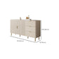 Soggiorno 3 cassetti Sideboard White Glam Stile a buffet