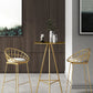 Glam 1/2/3/4 stukken Round Bar Table Set vaste tabel Teller ingesteld voor eetkamer